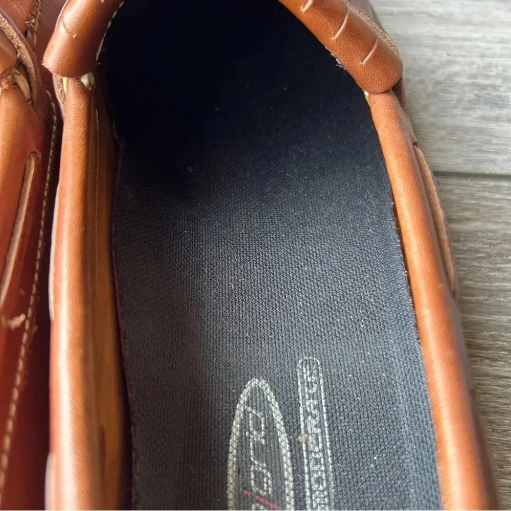 Johnston & Murphy Tassel Brown Leather Loafer